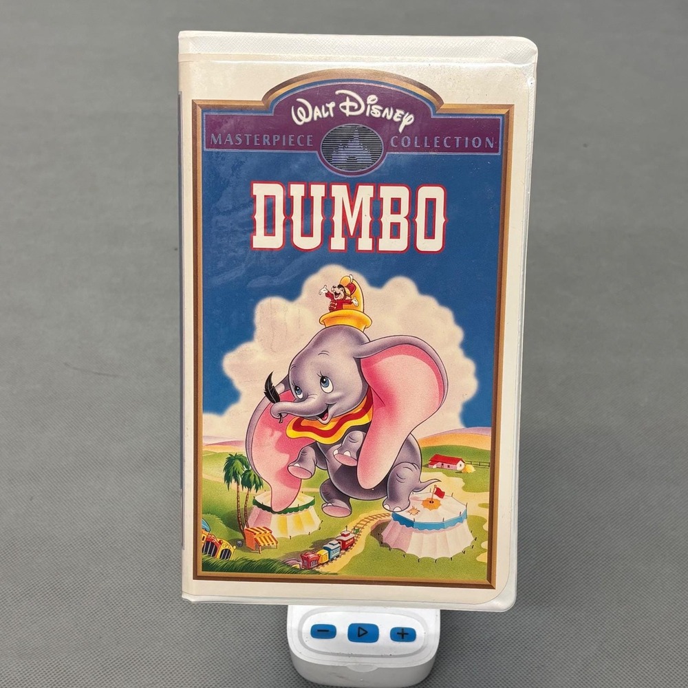 Dumbo VHS 1994 Clamshell Walt Disney Masterpiece Collection 024-7 Movie